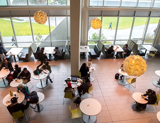 J. Paul Leonard Library lobby